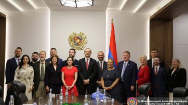 Արմեն Գրիգորյանն ընդունել է Save Armenia հուդայա-քրիստոնեական միության պատվիրակությանը