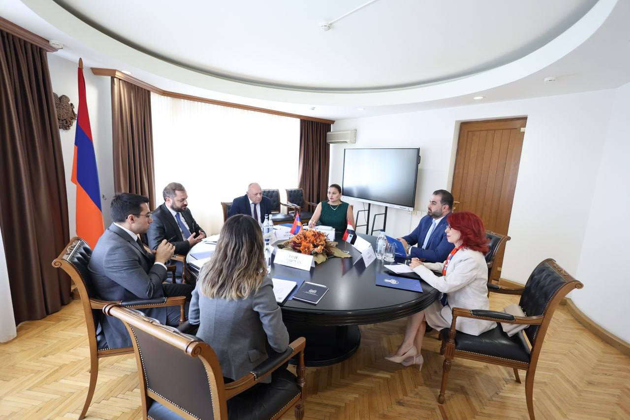 Հայաստանը գնում է տնտեսության դիվերսիֆիկացման ճանապարհով․ Էկոնոմիկայի նախարարը՝ Սիրիայի դեսպանին