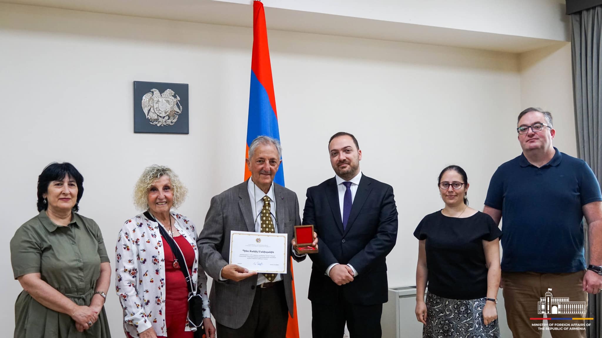ՀՀ ԱԳՆ գլխավոր քարտուղարն ընդունել է ֆրանսիական «SPFA» հումանիտար կազմակերպության նախագահին