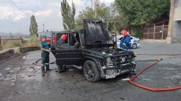 Հրդեհ ավտոմեքենայում
