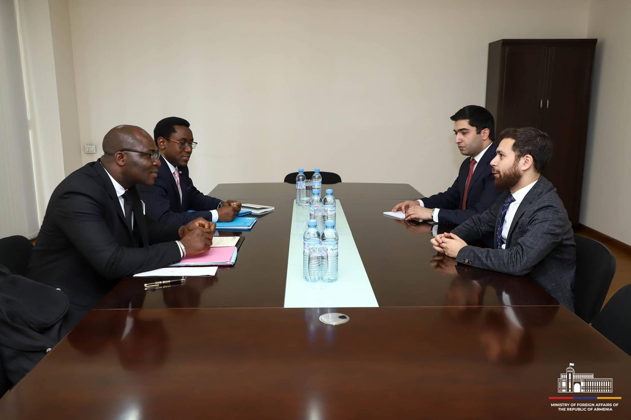 Քաղաքական խորհրդակցություններ Հայաստանի և Տոգոյի արտաքին գործերի նախարարությունների միջև