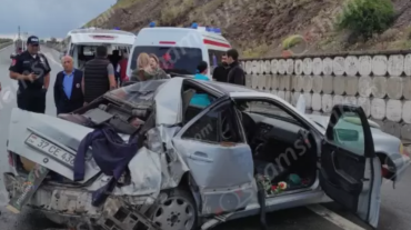 «Mercedes»-ը բախվել է բետոնե պարսպին. կա 1 զոհ, 3 տուժած