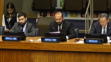 Միրզոյանը Նյու Յորքում շեշտել է ՀՀ կառավարության ջանքերը ԼՂ-ից բռնի տեղահանված անձանց աջակցության, իրավունքների պաշտպանության ուղղությամբ