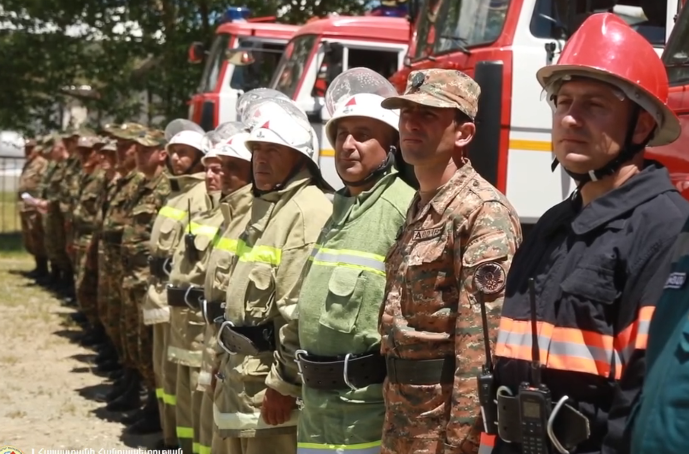 Փրկարար ծառայությունն ու Պաշտպանության նախարարությունը համատեղ ուսումնավարժություն են անցկացրել