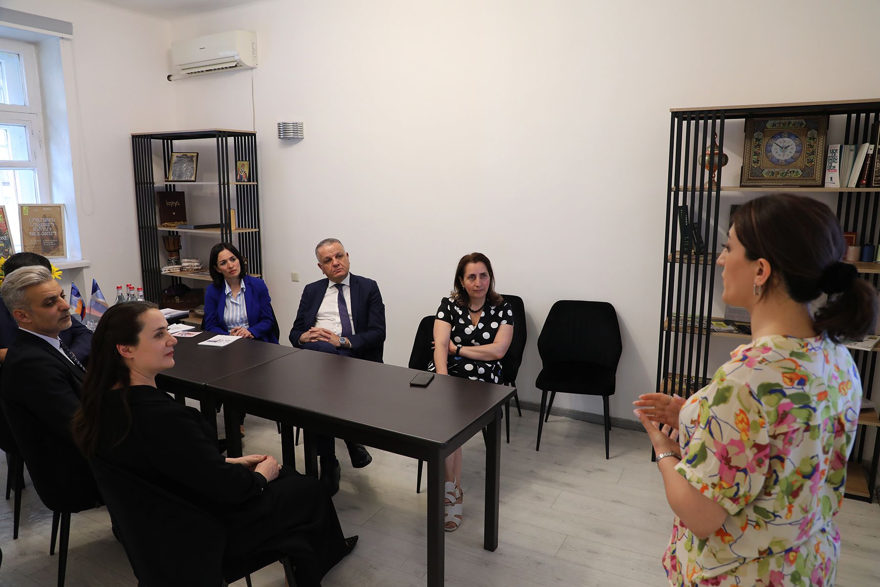 ԿԳՄՍ նախարարն ու ԵՄ դեսպանը ծանոթացել են «Ստեղծագործ Եվրոպա» հայաստանյան գրասենյակի գործունեությանը