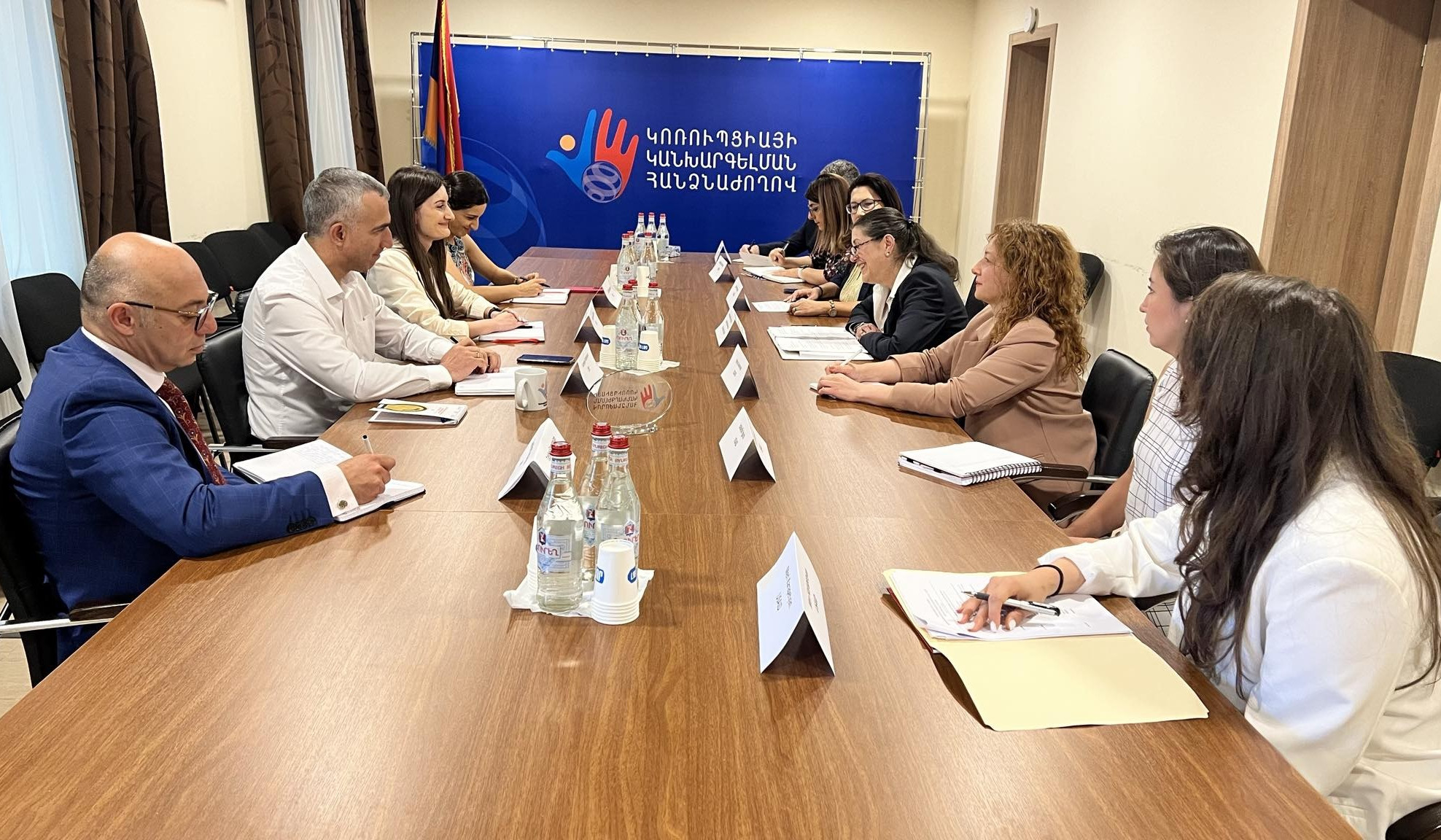 ԱՄՆ Միջազգային զարգացման գործակալության Եվրոպայի և Եվրասիայի բյուրոյի ղեկավարն այցելել է Կոռուպցիայի կանխարգելման հանձնաժողով