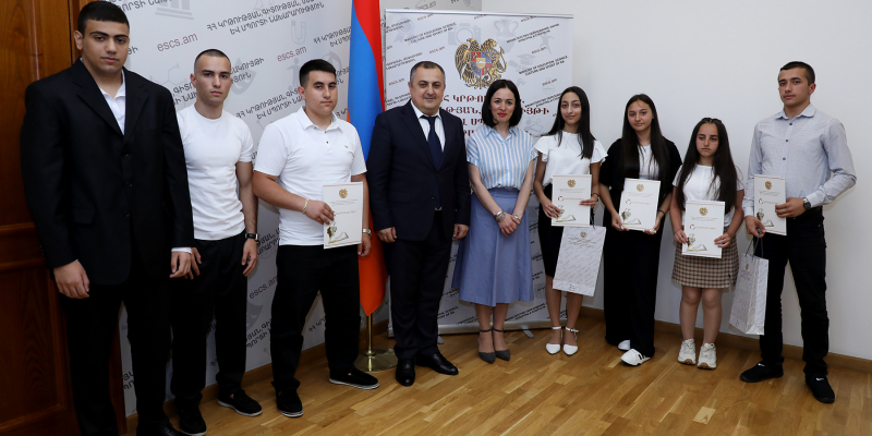 Պարգևատրվել են «Ես հետևում եմ Օլիմպիական խաղերին» խորագրով մրցույթի հաղթողները