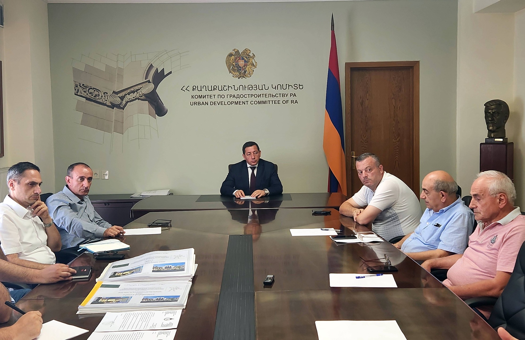 Քննարկվել են Արթուր Ալեքսանյանի անվան սպորտային համալիրի կառուցման ընթացքի վերաբերյալ հարցեր
