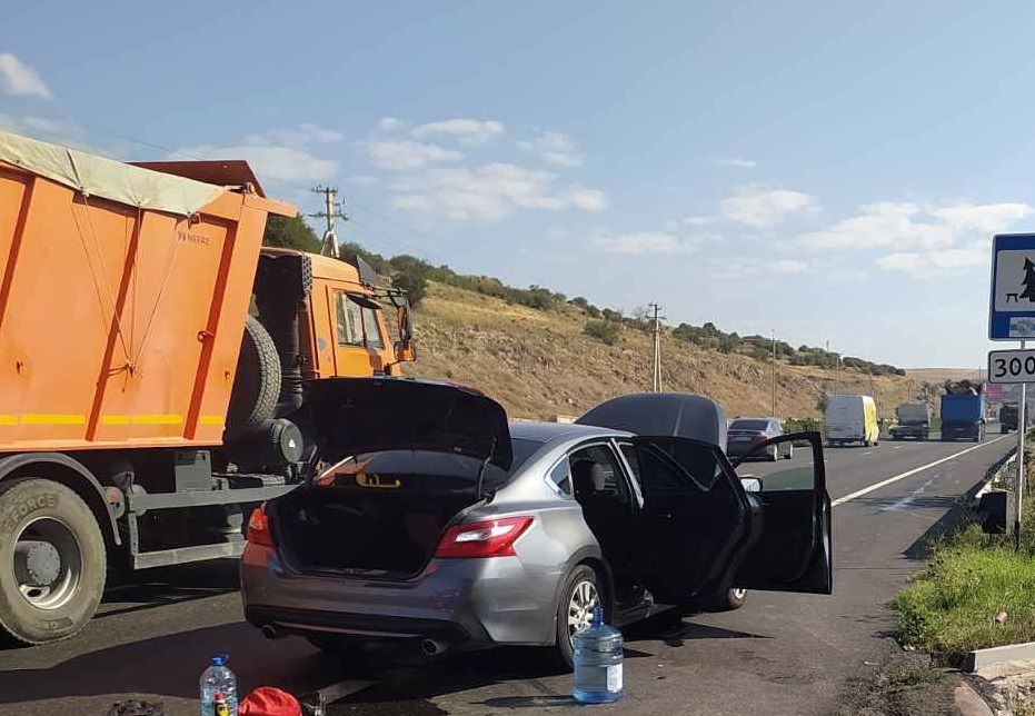 Երևան-Սևան ավտոճանապարհին ավտոմեքենա է այրվել