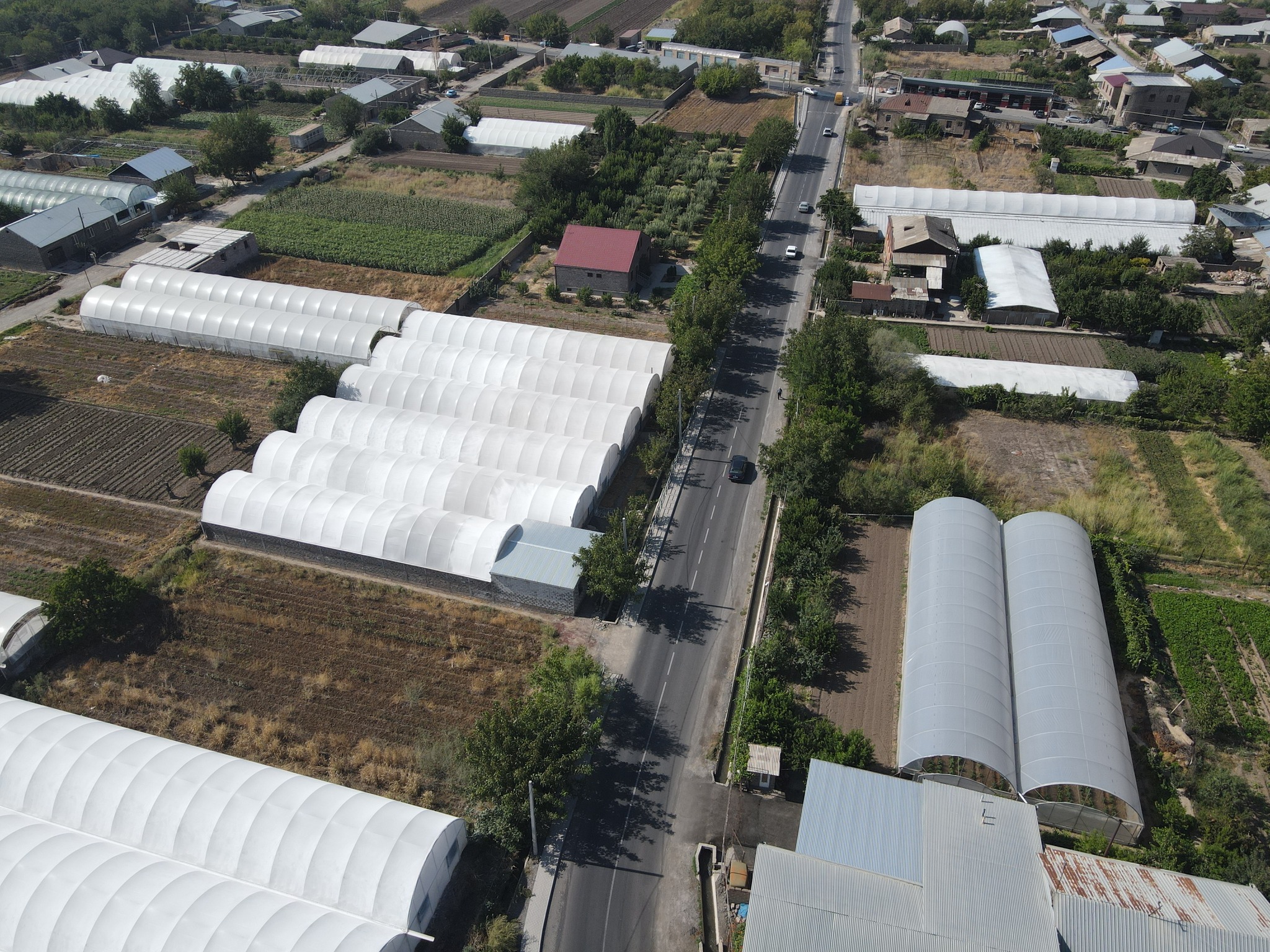 Արմավիրի մարզում ավարտվել են Տ-3-44, /Մ-5/-Ծիածան-Աղավնատուն-Լեռնամերձ ճանապարհի մի հատվածի շինաշխատանքները