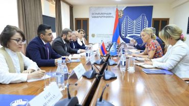 Գևորգ Պապոյանը ընդունել է Հայաստանում ՄԱԿ-ի մշտական համակարգող Ֆղանսուազ Ժակոբին