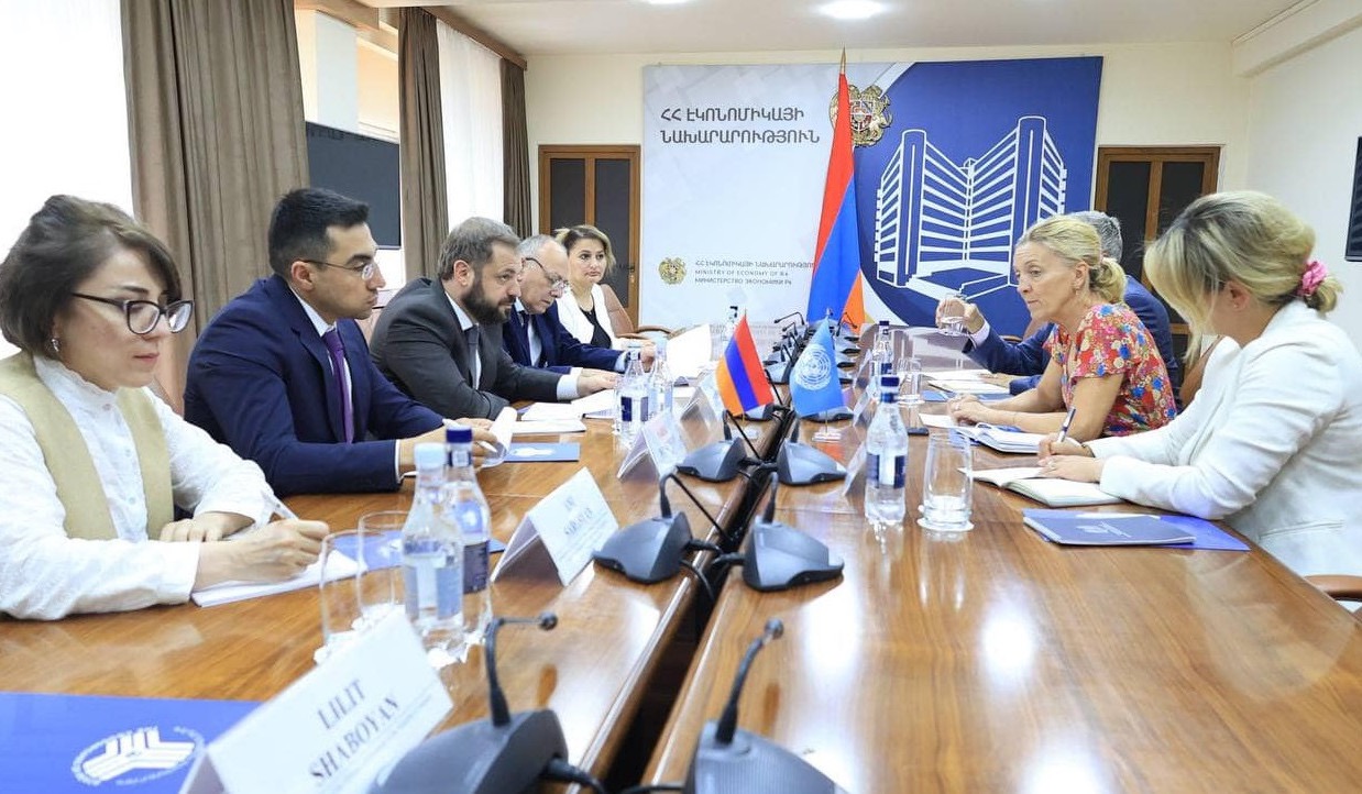 Գևորգ Պապոյանը ընդունել է Հայաստանում ՄԱԿ-ի մշտական համակարգող Ֆղանսուազ Ժակոբին
