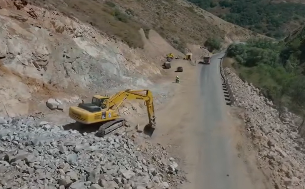 Հյուսիս-հարավ ճանապարհի Տրանշ-4-ի Քաջարան-Ագարակ հատվածի կառուցման աշխատանքներն ակտիվ ընթացքի մեջ են