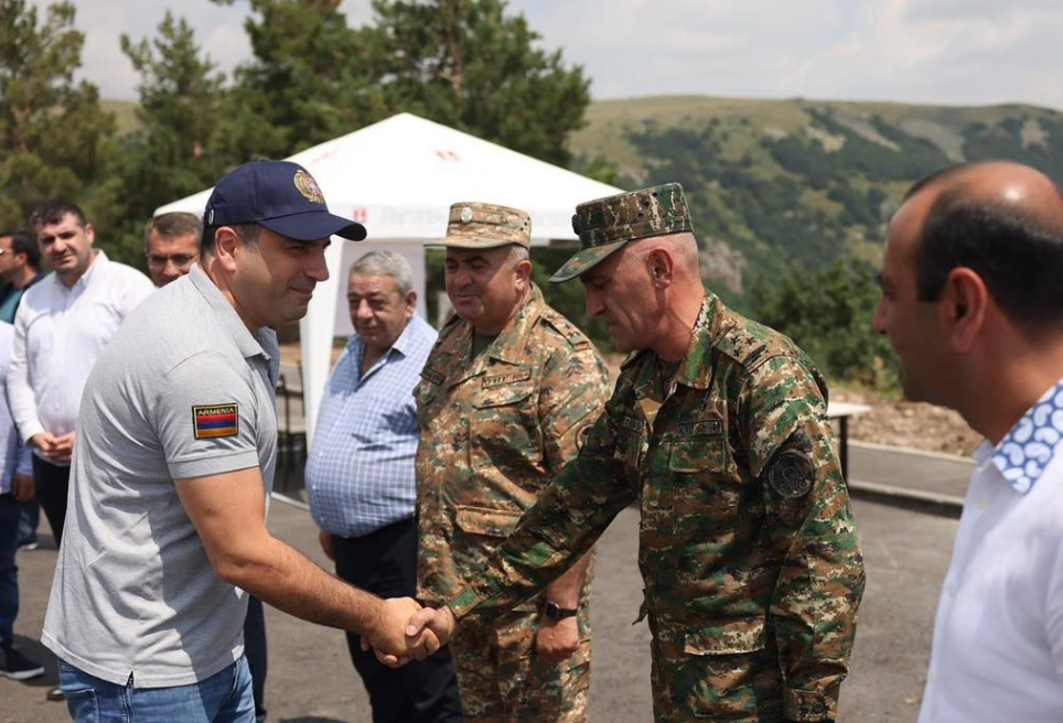 Ջերմուկում ծանոթացա հայ-ադրբեջանական սահմանին տիրող իրավիճակին. Ալեն Սիմոնյան