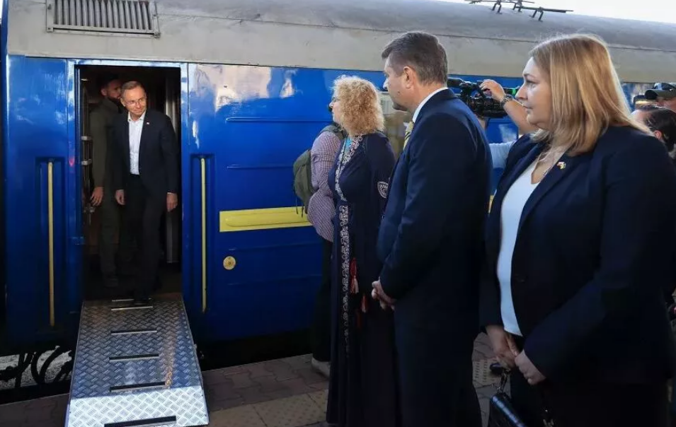 Լեհաստանի նախագահը ժամանել է Ուկրաինա