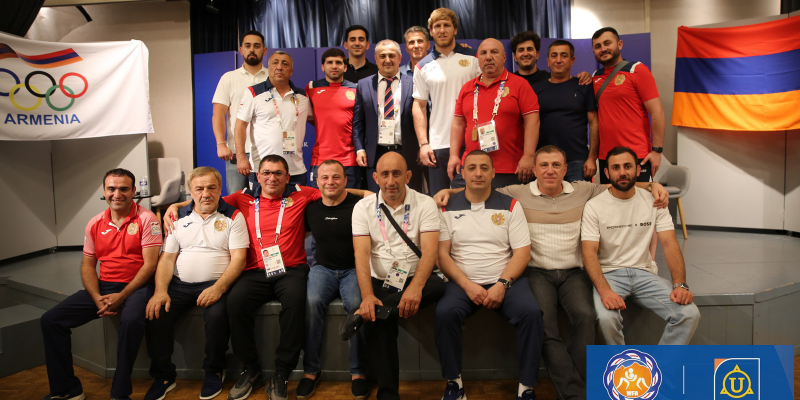 «Հայաստանի օլիմպիական տունը» հյուրընկալել է Արթուր Ալեքսանյանին, Մալխաս Ամոյանին ու Երվանդ Մկրտչյանին