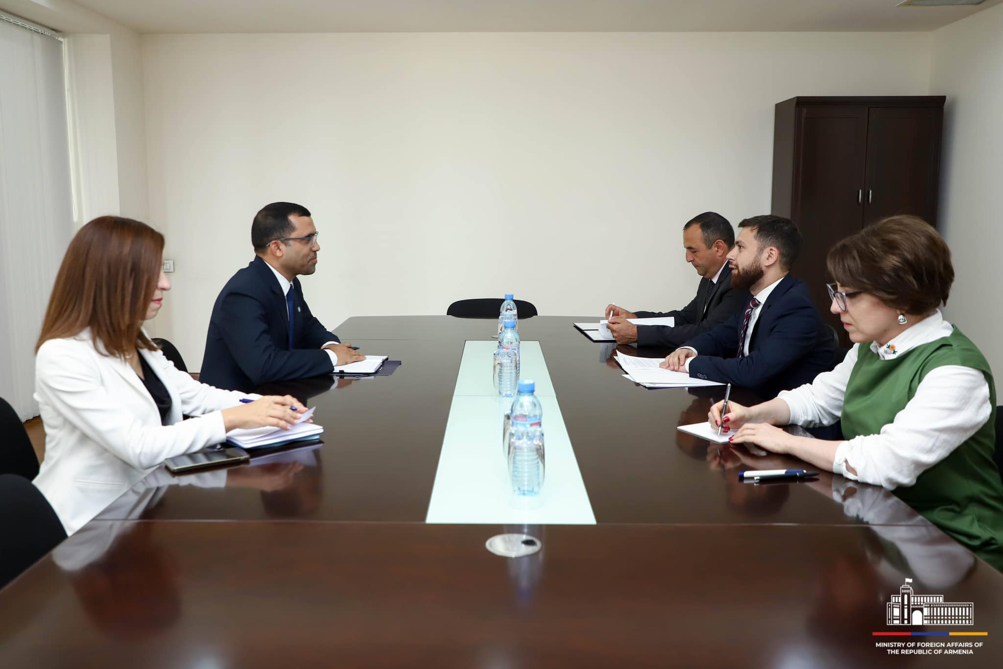 ՀՀ ԱԳ նախարարի տեղակալն ընդունել է ԱՀԿ հայաստանյան գրասենյակի ղեկավարին
