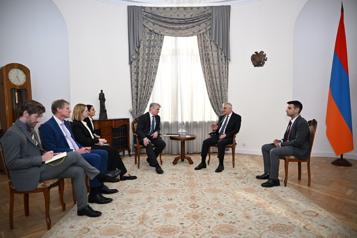 Մհեր Գրիգորյանը Գերմանիայի պատվիրակության հետ քննարկել է ՀՀ-ԵՄ հարաբերությունների զարգացման հիմնական ուղղությունները