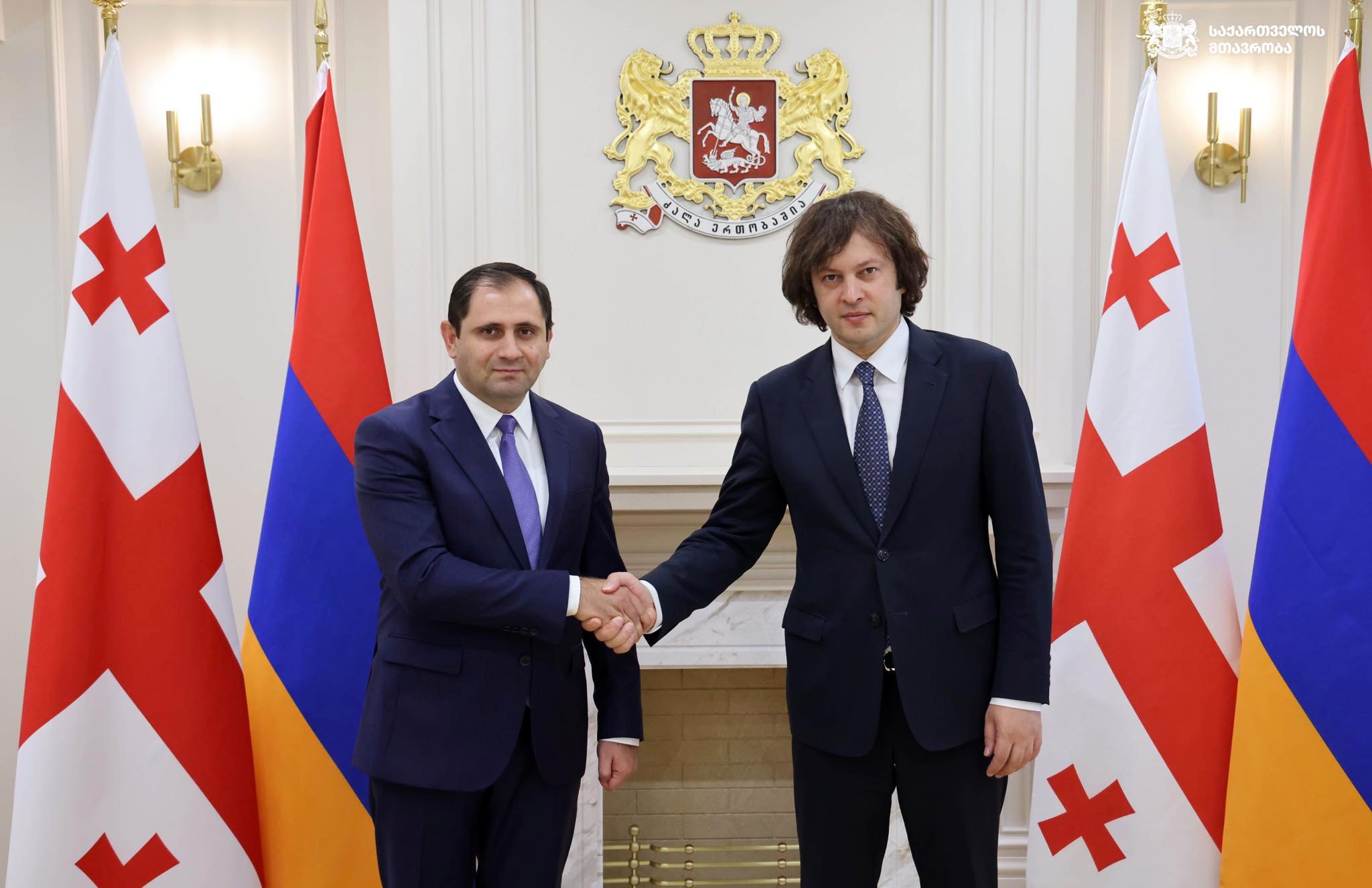 Կոբախիձեն և Պապիկյանն ընդգծել են տարածաշրջանում երկարատև և կայուն խաղաղության հաստատման կարևորությունը