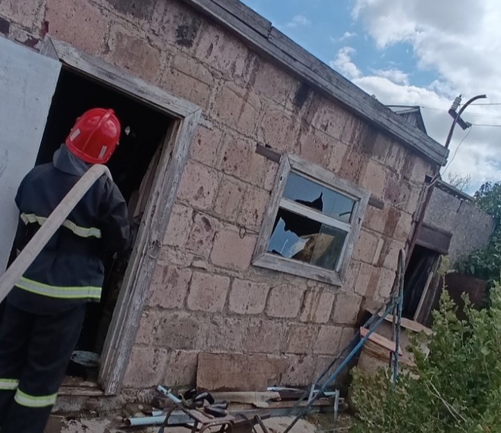Հրդեհ Բայանդուր գյուղում