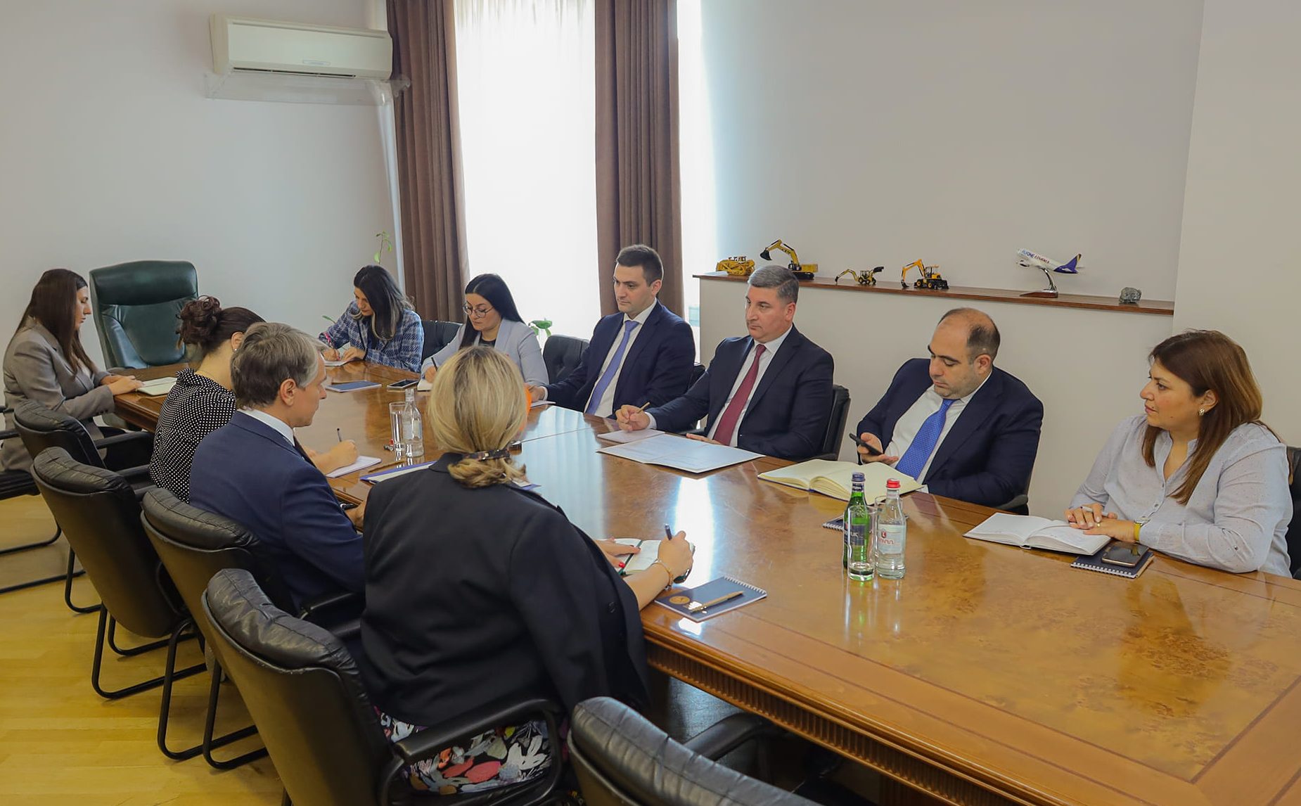 Գնել Սանոսյանն ընդունել է ՄԱԿ-ի Եվրոպական տնտեսական հանձնաժողովի գործադիր քարտուղարի տեղակալին