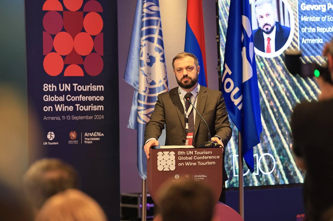 Գևորգ Պապոյանը մասնակցել է ՄԱԿ-ի գինու զբոսաշրջության 8-րդ համաշխարհային համաժողովի պաշտոնական բացմանը