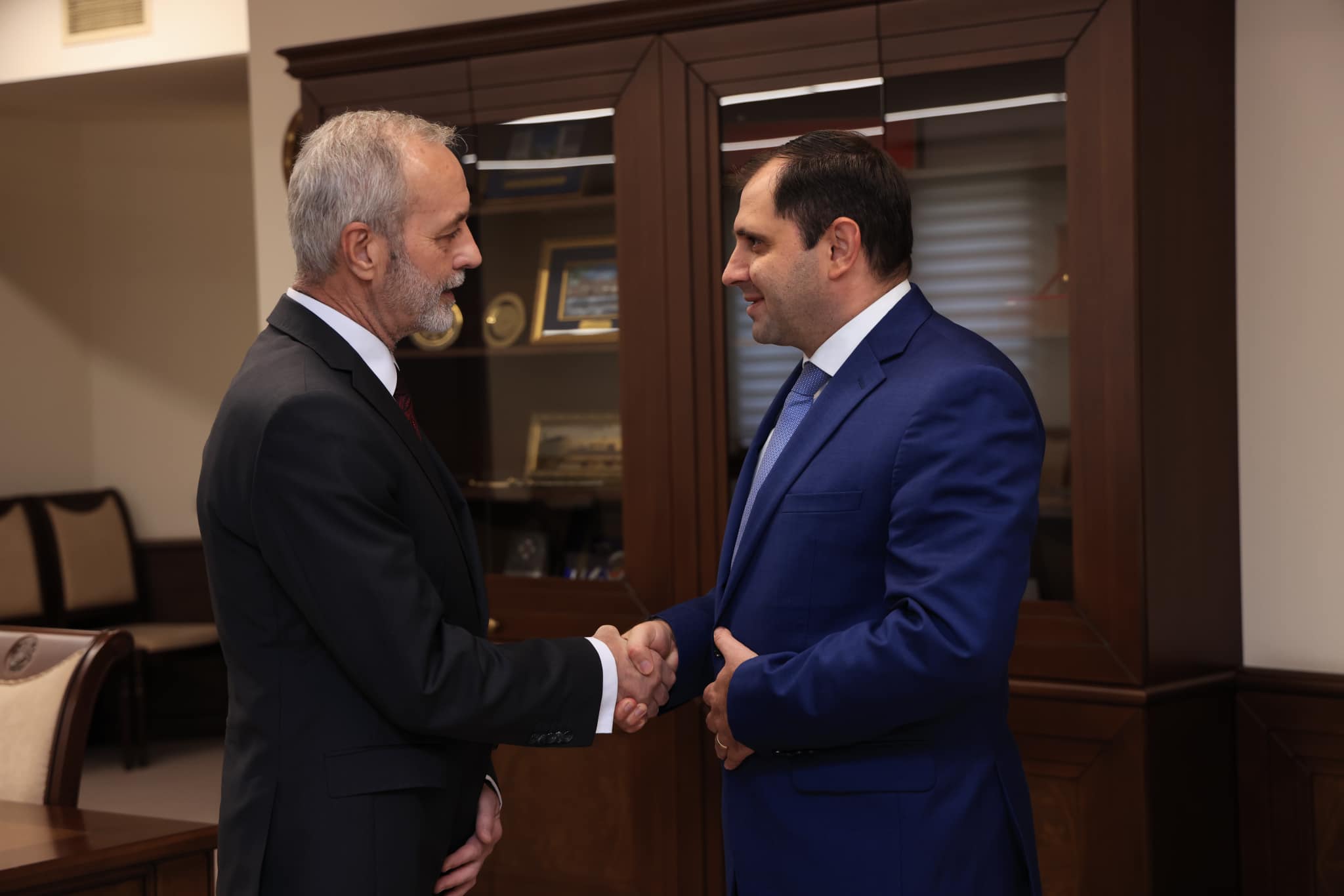 Սուրեն Պապիկյանն ընդունել է Հայաստանում Սլովակիայի արտակարգ և լիազոր դեսպանին