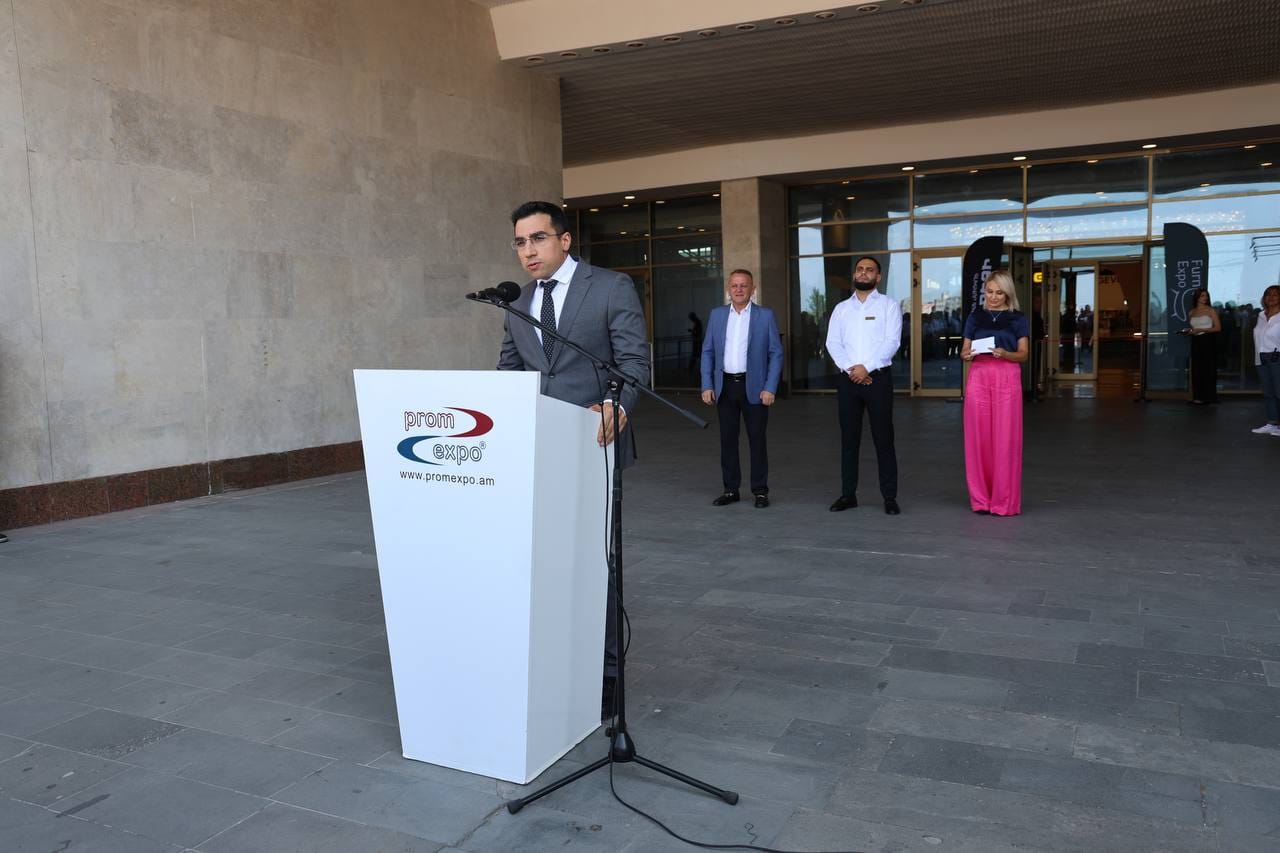 Էկոնոմիկայի փոխնախարարը մասնակցել է «Furniture Expo 2024» կահույքի մասնագիտացված ցուցահանդեսի բացման արարողությանը
