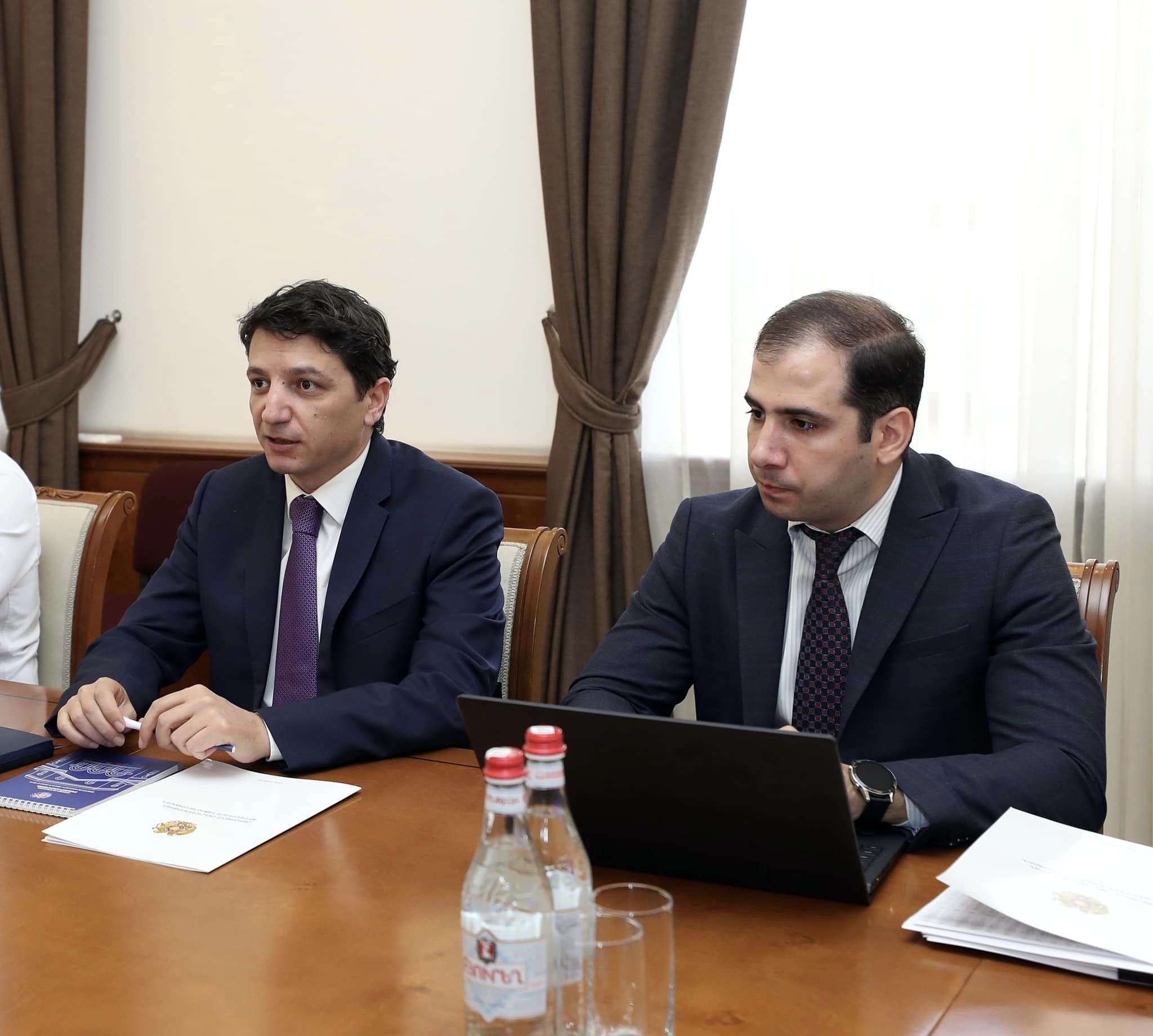 Ֆինանսների նախարարը հանդիպել է Արժույթի միջազգային հիմնադրամի հայաստանյան առաքելության ղեկավարի հետ