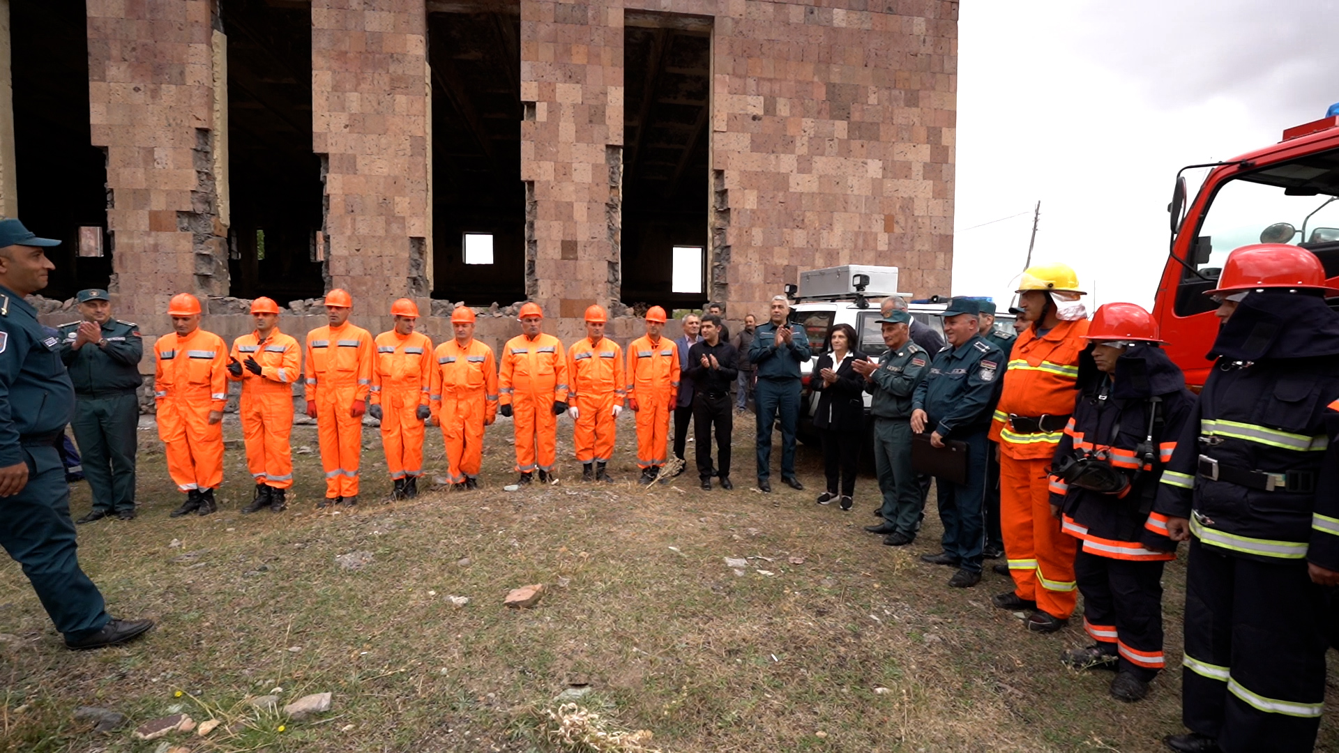 Ցուցադրական հատուկ տակտիկական ուսումնավարժություն Շիրակի մարզում
