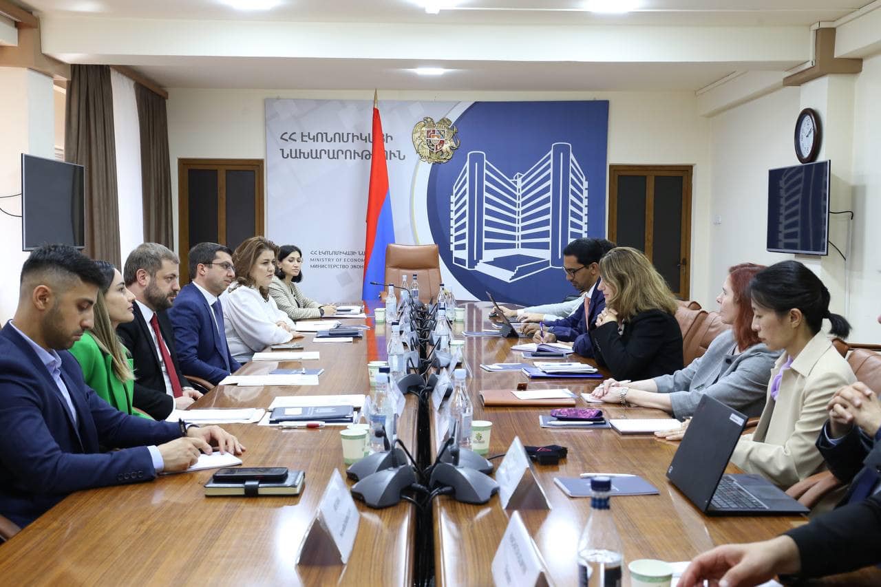 Էկոնոմիկայի նախարարն ընդունել է Արժույթի միջազգային հիմնադրամի հայաստանյան առաքելության ղեկավարին