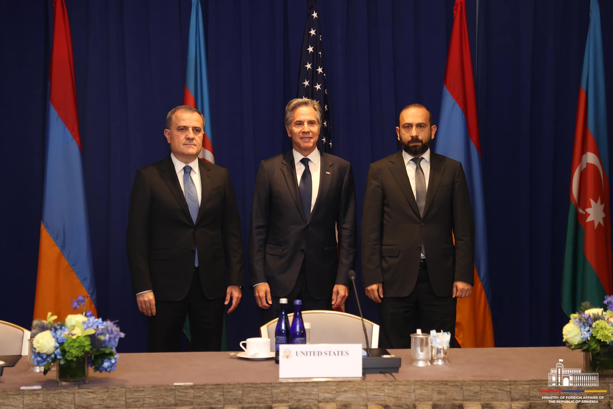 Նյու Յորքում մեկնարկել է Միրզոյանի, Բլինքենի և Բայրամովի եռակողմ հանդիպումը