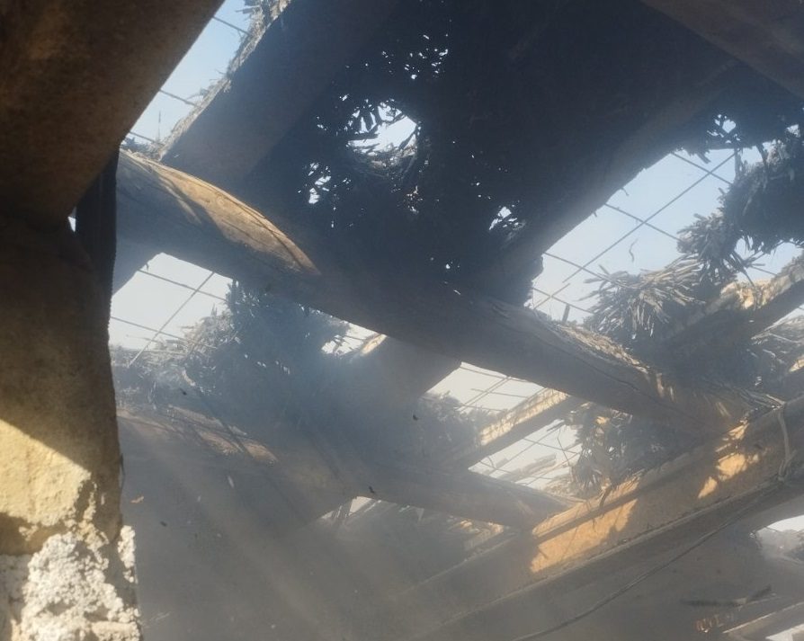 Հրդեհ անասնագոմում