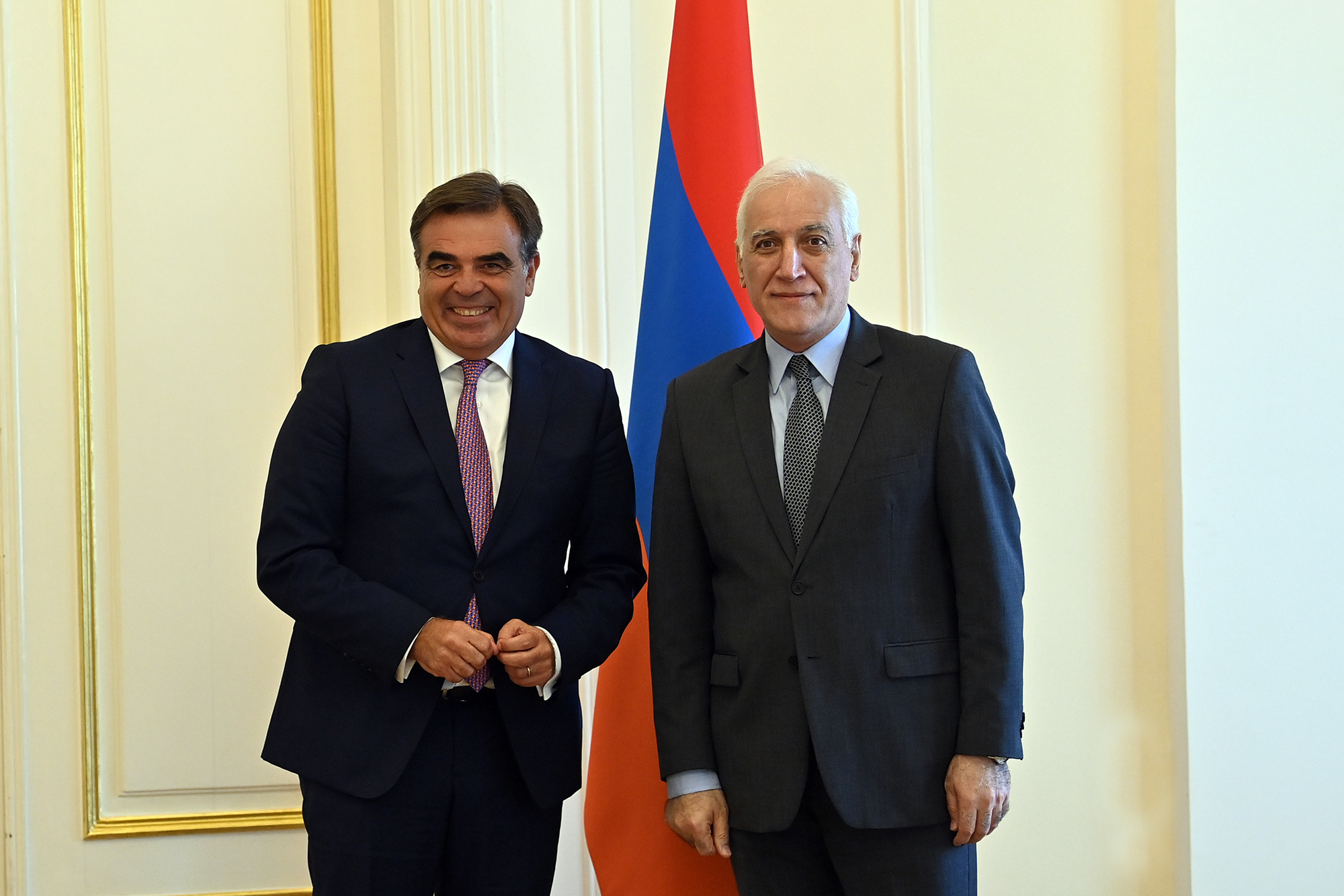 Նախագահն ընդունել է Եվրոպական հանձնաժողովի փոխնախագահ Մարգարիտիս Սխինասիին