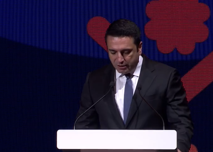 Ալեն Սիմոնյանի ելույթը Միջխորհրդարանական միության երիտասարդ խորհրդարանականների 10-րդ գլոբալ համաժողովի բացման արարողությանը