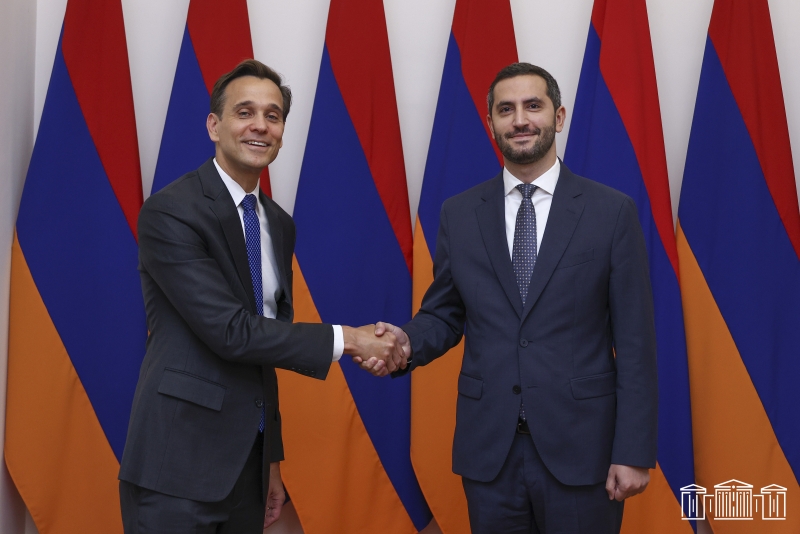 Ռուբեն Ռուբինյանը հանդիպել է ԱՄՆ պետքարտուղարի փոխտեղակալ Ջոշուա Հաքի հետ