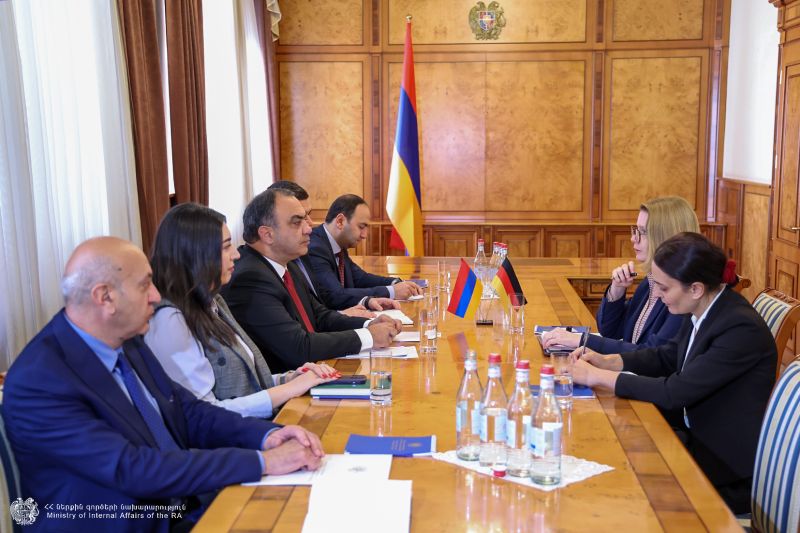 ՆԳ նախարարն ընդունել է Գերմանիայի դեսպանին