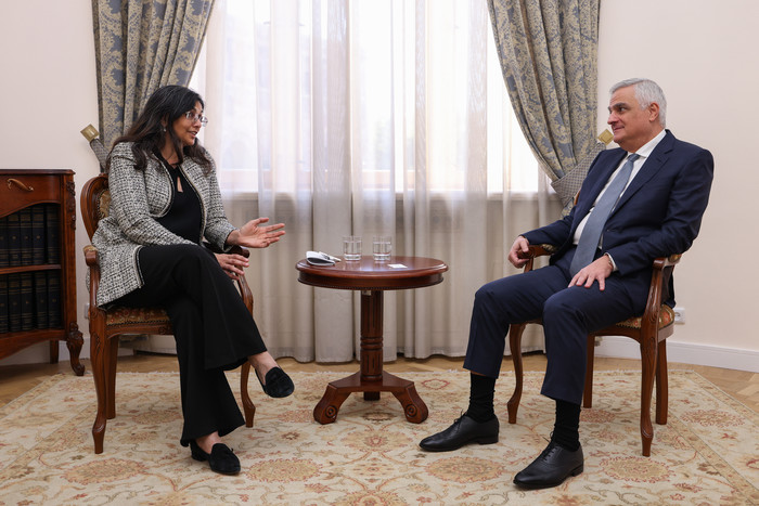 Փոխվարչապետ Մհեր Գրիգորյանն ընդունել է ԱՄՆ Միջազգային զարգացման ֆինանսական կորպորացիայի գործադիր տնօրենի տեղակալին