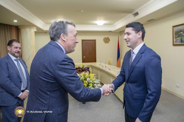 Քննչական կոմիտեի նախագահն ընդունել է Բելգիայի արտակարգ և լիազոր դեսպանին