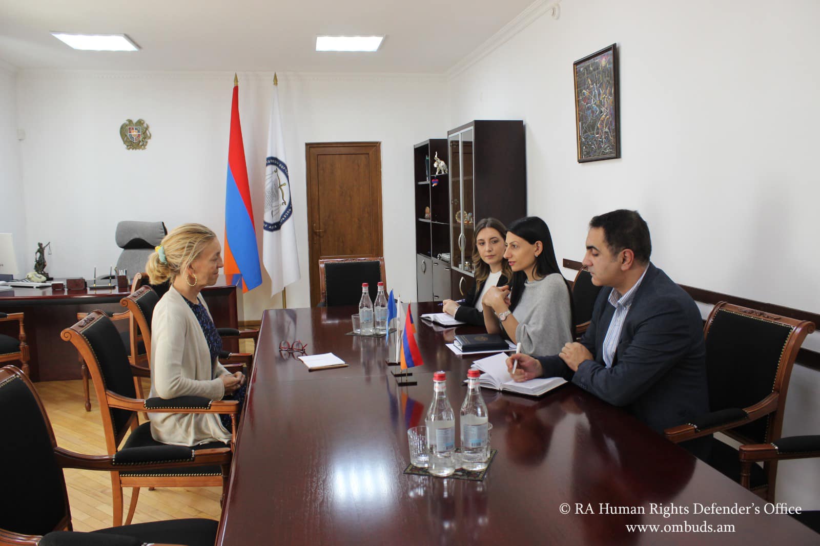 Անահիտ Մանասյանն ընդունել է Հայաստանում ՄԱԿ-ի մշտական համակարգողին
