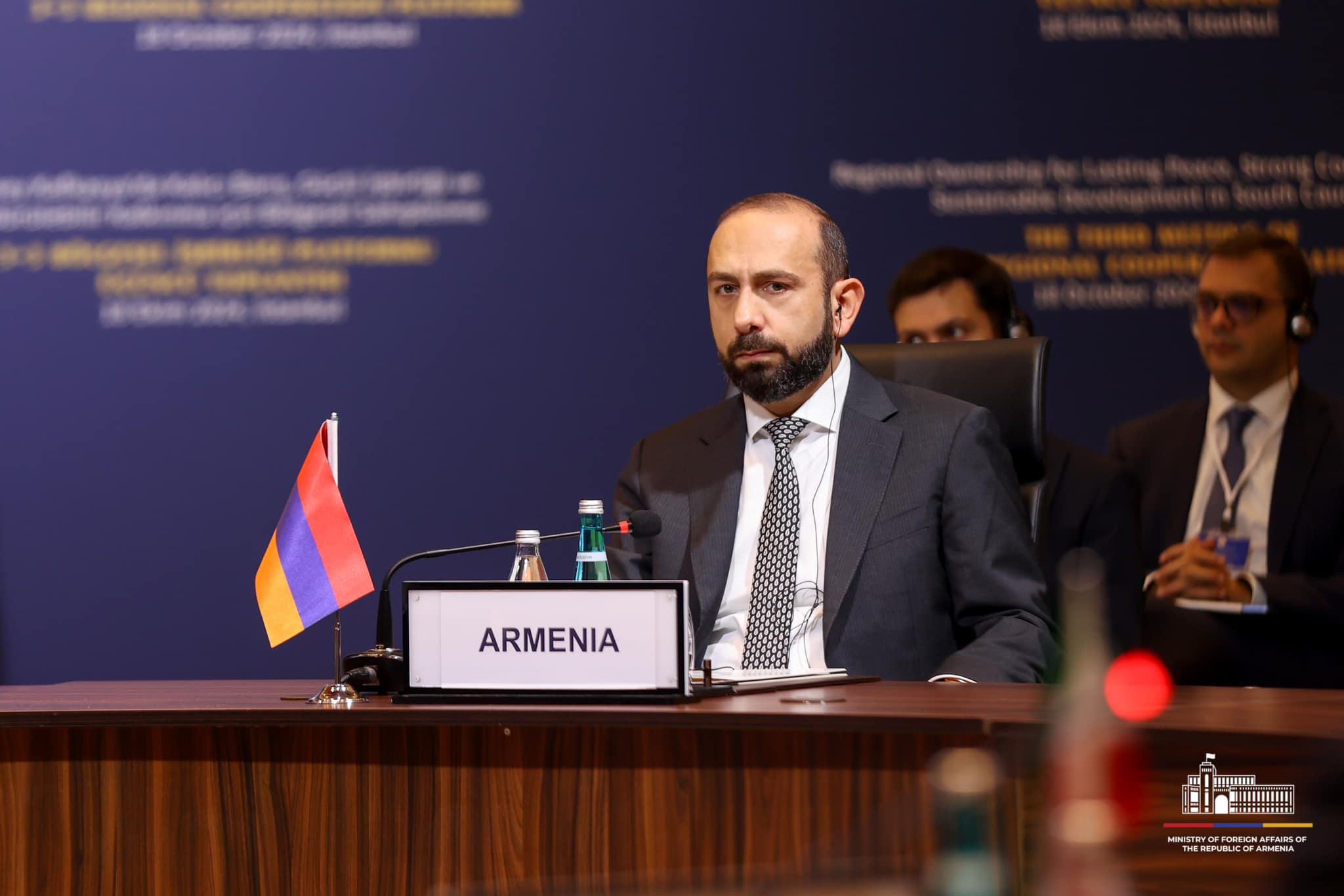 Արարատ Միրզոյանը ելույթ է ունեցել «3+3» տարածաշրջանային խորհրդակցական հարթակի նախարարական հանդիպմանը