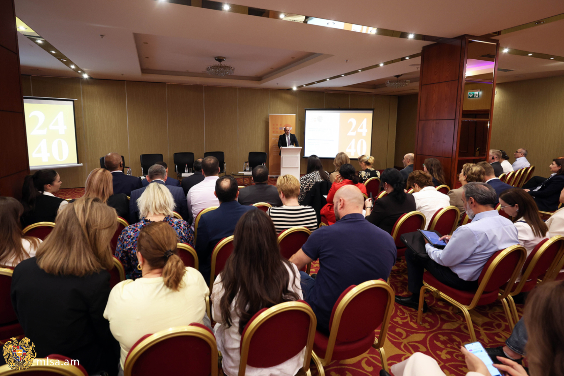 Դիվանագիտական ներկայացուցիչներին և միջազգային կառույցների ղեկավար անձանց ներկայացվել է ՀՀ ժողովրդագրական իրավիճակի բարելավման 2024-2040 թթ․ ռազմավարության նախագիծը