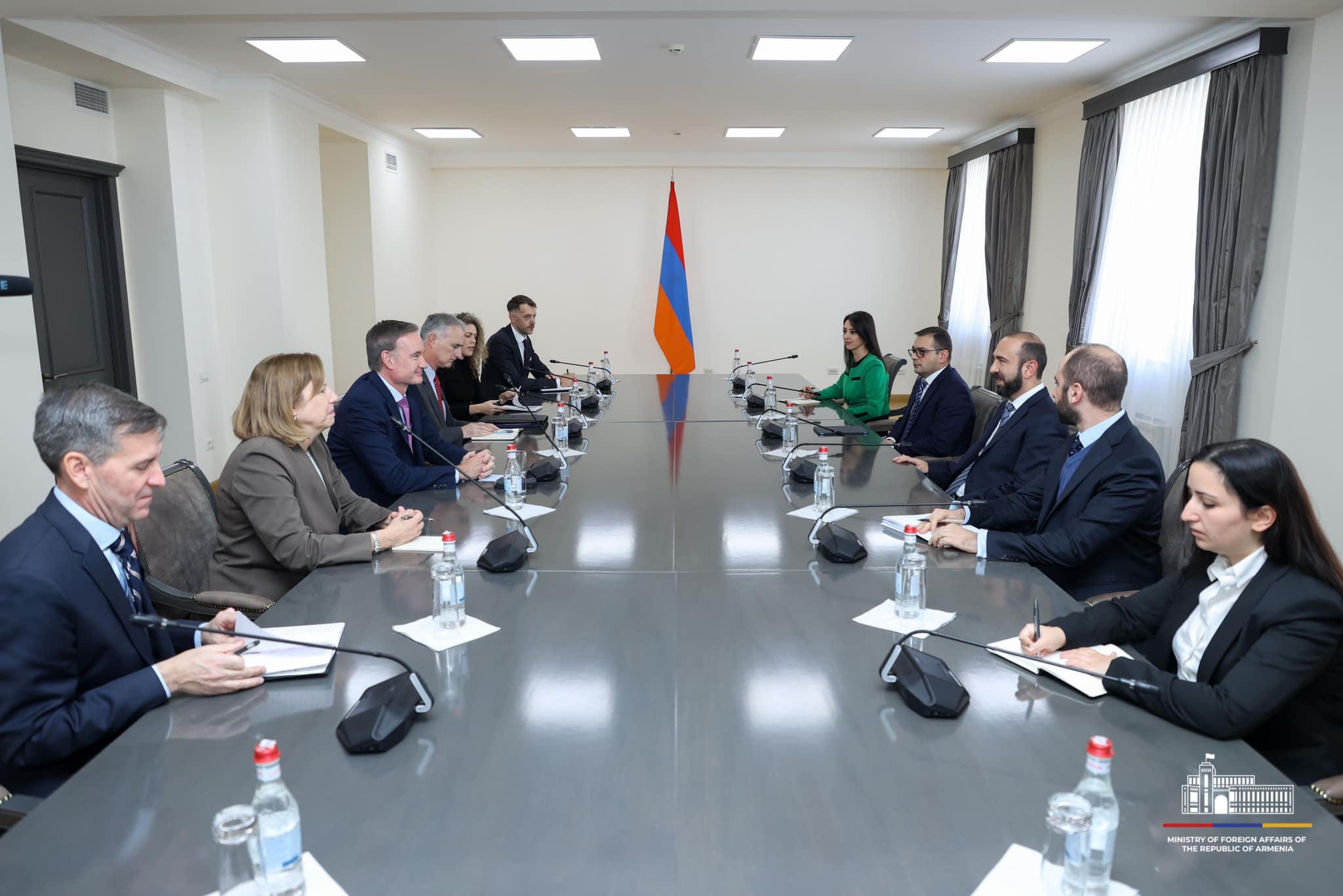 Արարատ Միրզոյանն ընդունել է ԱՄՆ նախագահի հատուկ օգնականին