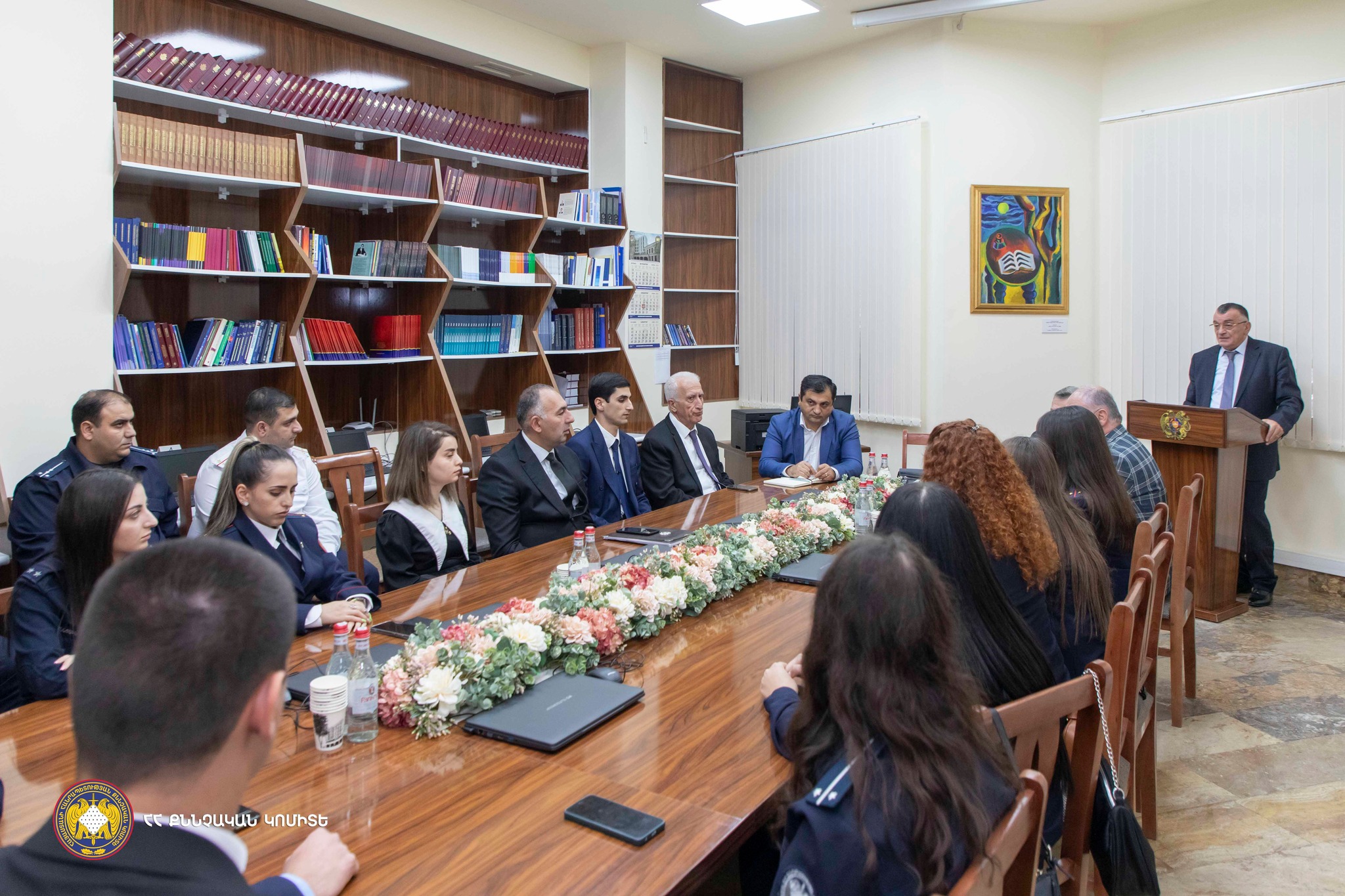 Քննչական կոմիտեի վետերանները ՔԿ նորանշանակ քննիչների հետ քննարկել են մասնագիտական կատարելագործման հարցեր