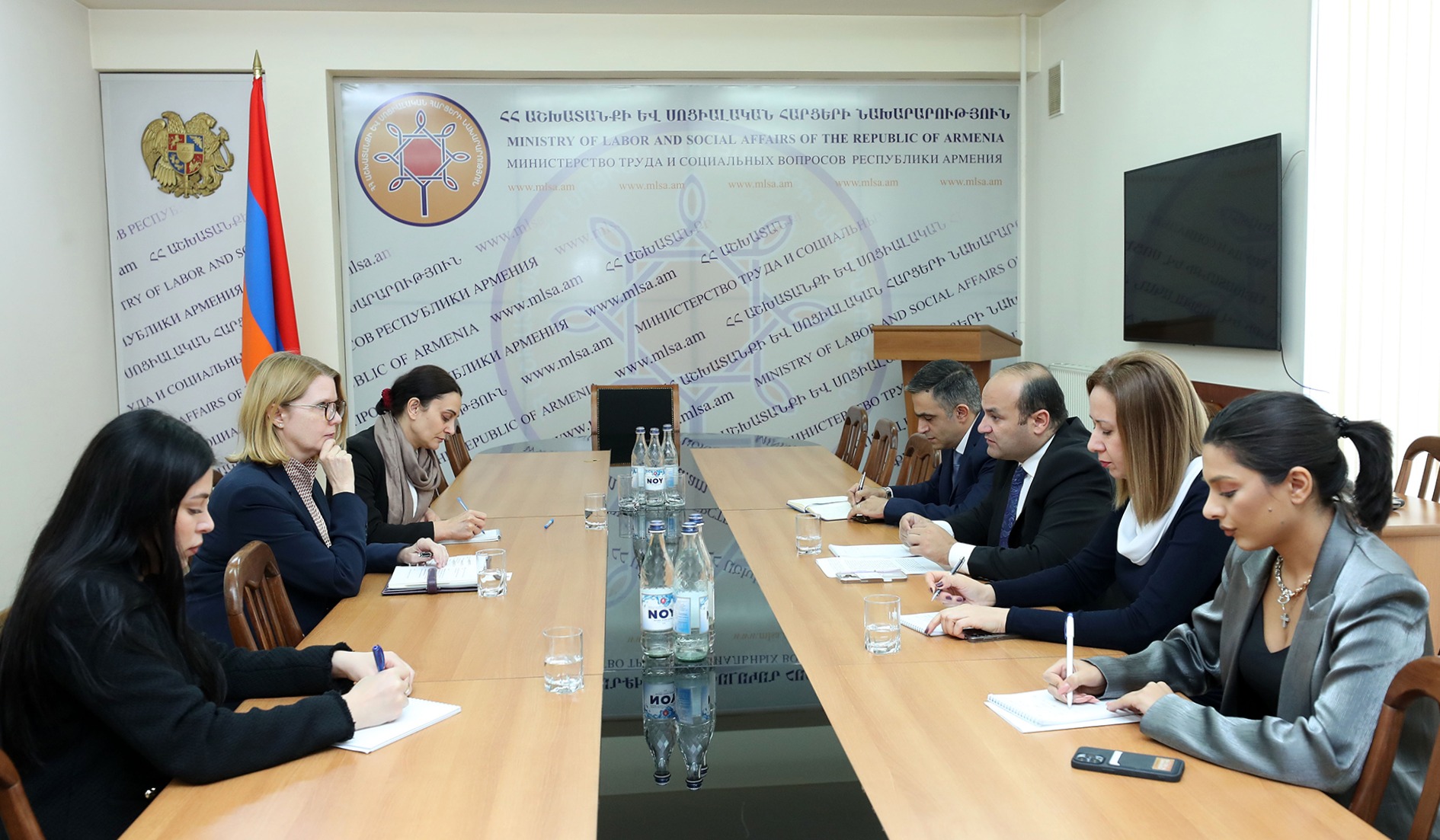 Նարեկ Մկրտչյանն ընդունել է Գերմանիայի դեսպանին