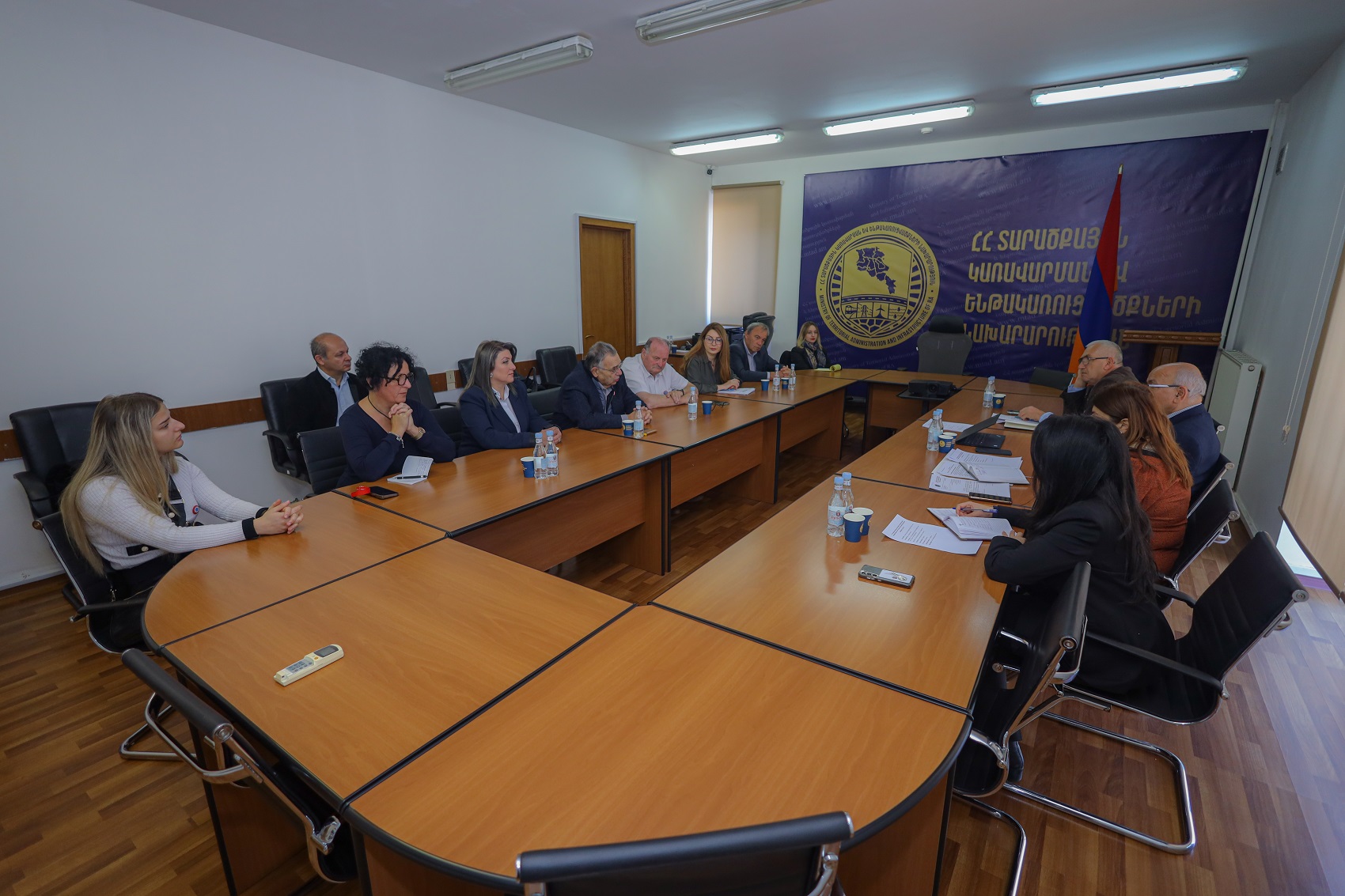 Վաչե Տերտերյանն ընդունել է Ֆրանսիայի գյուղական համայնքների միության նախագահ Միշել Ֆուռնիեի գլխավորած պատվիրակությանը