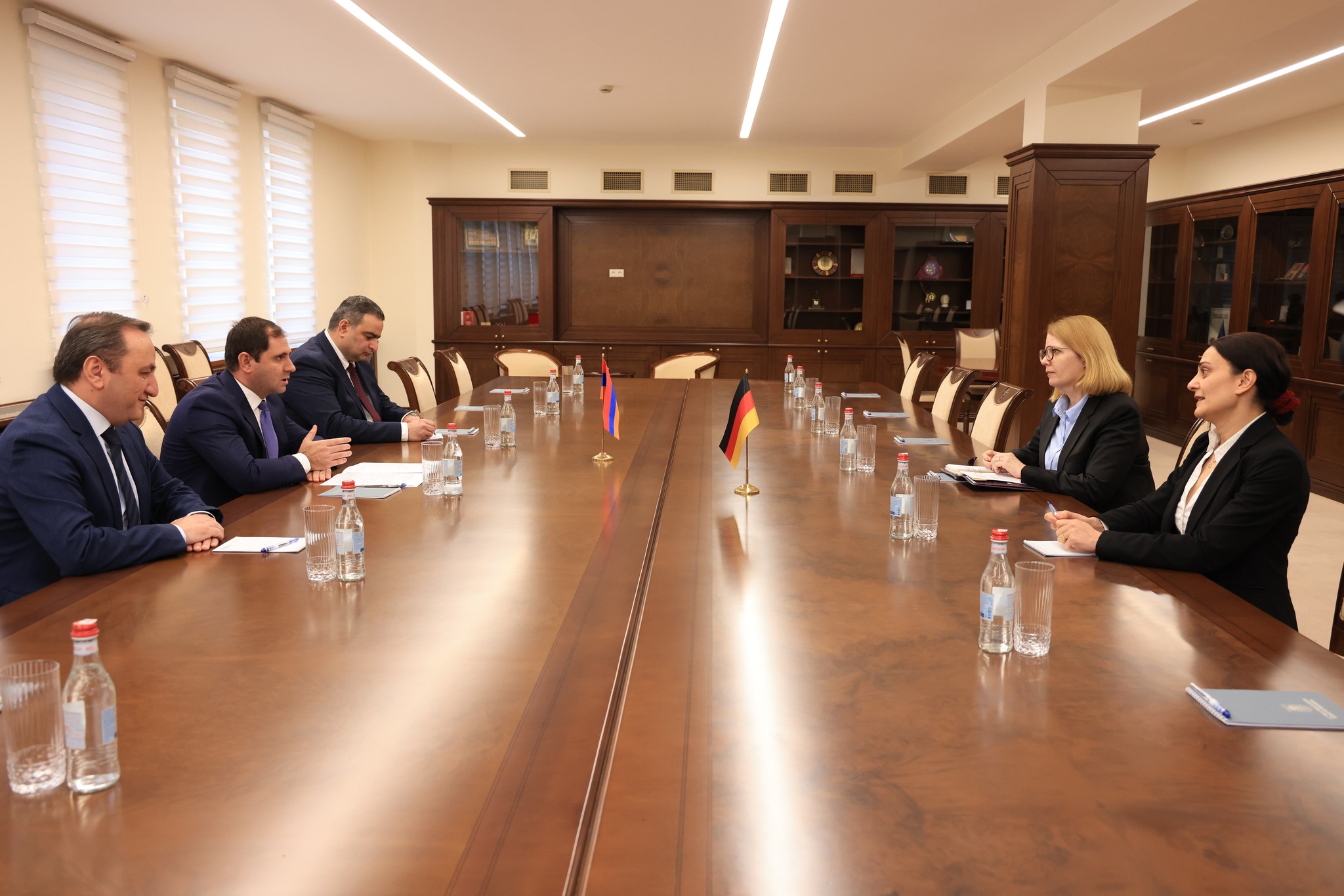 Քննարկվել են պաշտպանության բնագավառում Հայաստան-Գերմանիա համագործակցության ներկայիս ընթացքին և առաջիկա ծրագրերին առնչվող հարցեր