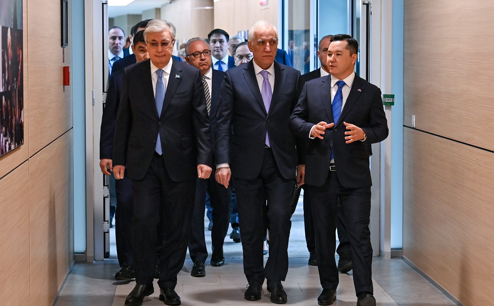 Նախագահը Ղազախստանում այցելել է «Աստանա» Միջազգային ֆինանսական կենտրոն