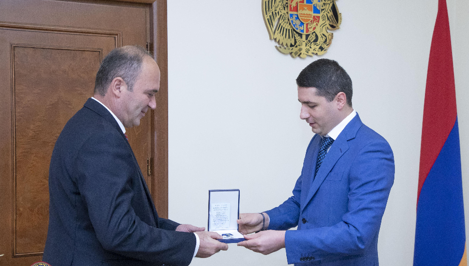 Արգիշտի Քյարամյանը հանդիպել է «ՀՀ քննչական կոմիտեի փորձաքրեագիտական կենտրոն» ՊՈԱԿ-ի տնօրենի նորանշանակ պաշտոնակատար Վիգեն Մեսրոպյանի հետ