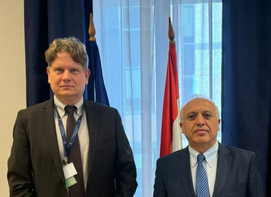 Հունգարիայում ՀՀ դեսպան Աշոտ Սմբատյանը հանդիպել է Բալաշ Պետեր Մոլնարի հետ
